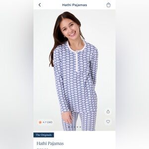 Roller Rabbit Hathi pajamas